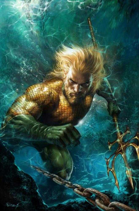 Aquaman #9 Cover B Lucio Parrillo Card Stock Variant