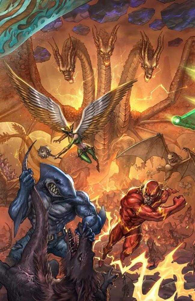 Justice League vs Godzilla vs Kong 2 #4 (Of 7) Cover C Alan Quah Card Stock Variant