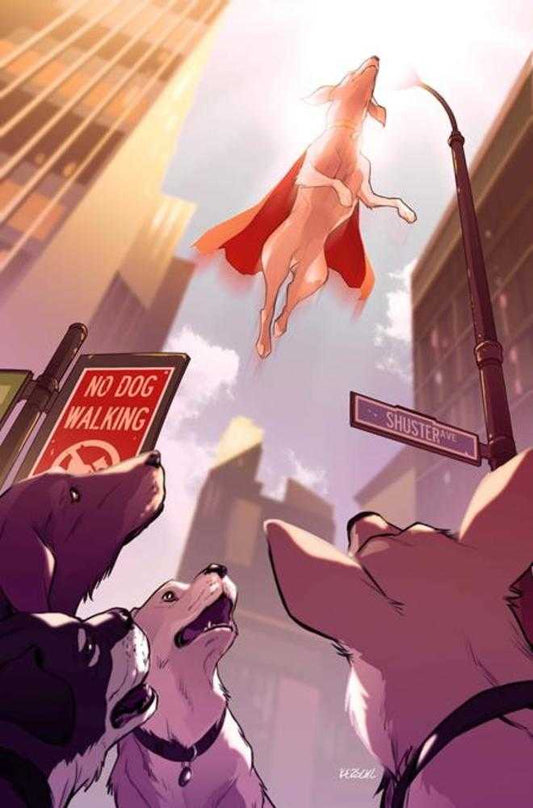 Krypto The Last Dog Of Krypton #4 (Of 5) Cover B Karl Kerschl Card Stock Variant