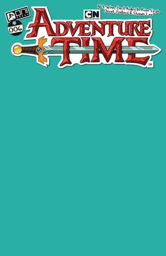 Adventure Time (2025) #6 Cover C Bmo Teal Blank Sketch Variant