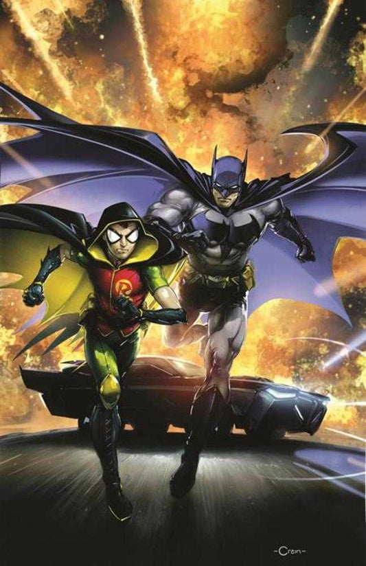 Batman And Robin #26 Cover C Clayton Crain Card Stock Variant