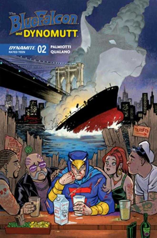 Blue Falcon And Dynomutt #2 Cover B Amanda Conner Variant