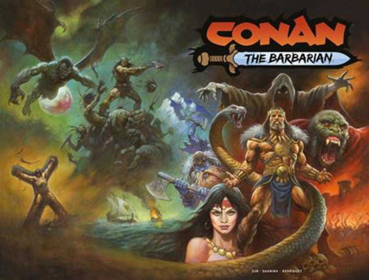 Conan The Barbarian #25 Cover A Alex Horley Wraparound (Mature)