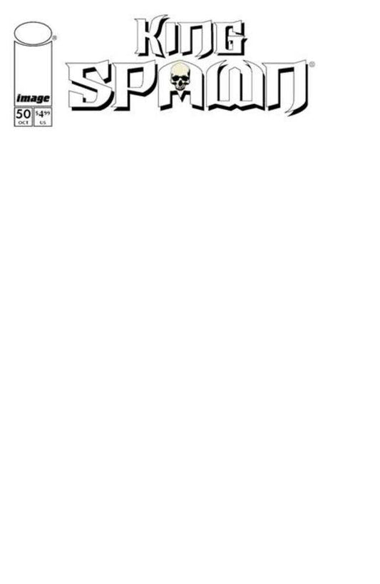 King Spawn #50 Cover C Blank Sketch Variant