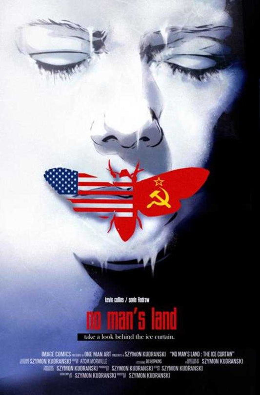 No Mans Land #2 (Of 4) Cover B Szymon Kudranski Silence Of The Lambs Homage Variant