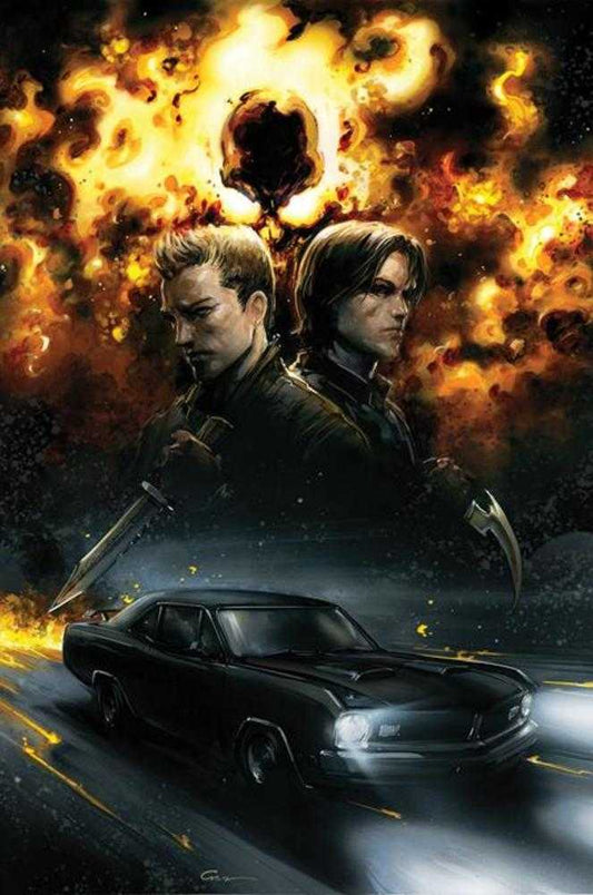 Supernatural #1 Cover F Clayton Crain Foil Full Art Variant