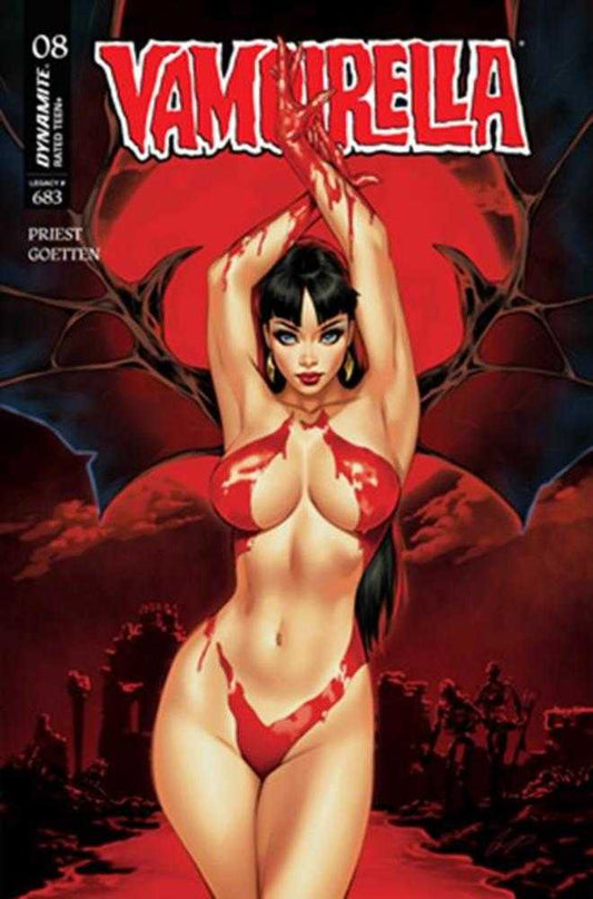 Vampirella #8 Cover D Elias Chatzoudis Variant
