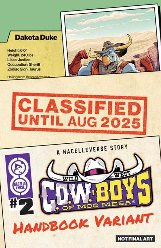 Wild West Cow-Boys Of Moo Mesa #2 (Of 4) Cover C Ajit Jothikumar Handbook Variant