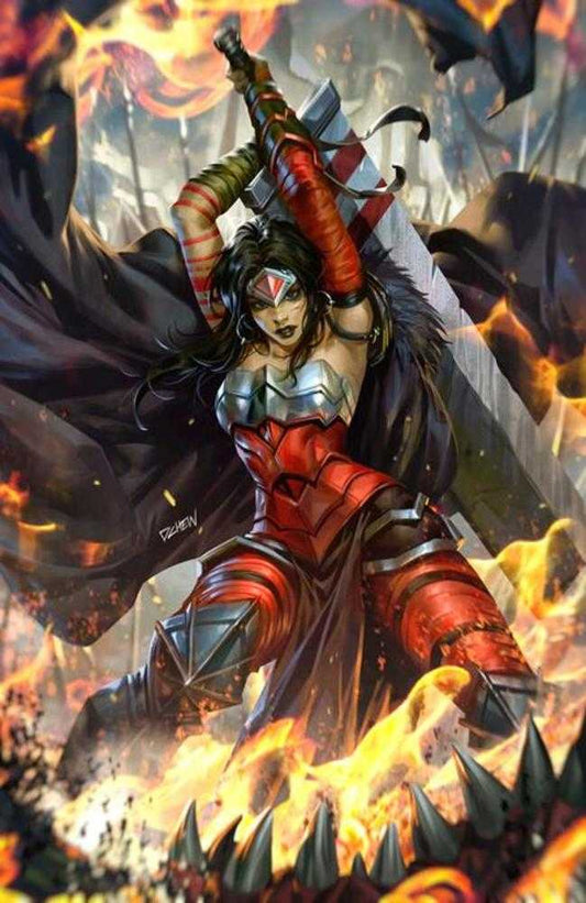 Absolute Wonder Woman #14 Cover B Derrick Chew Card Stock Variant