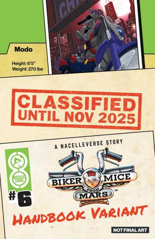 Biker Mice From Mars (2025) #6 Cover A Edu Souza