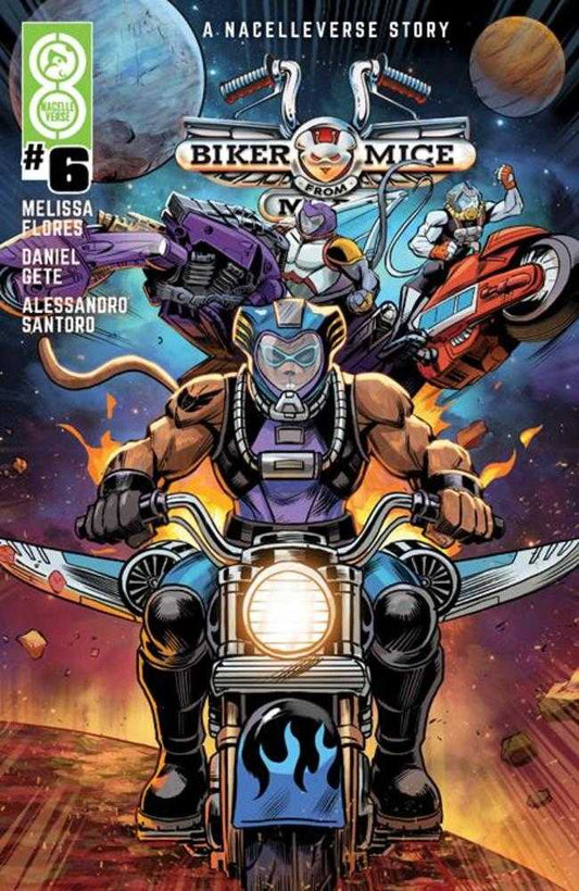 Biker Mice From Mars (2025) #6 Cover B Patrick Spaziante Handbook Variant
