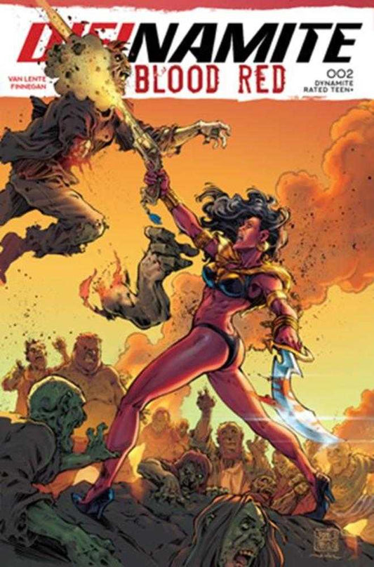 Die!Namite Blood Red #2 Cover B Roberto Meli Variant