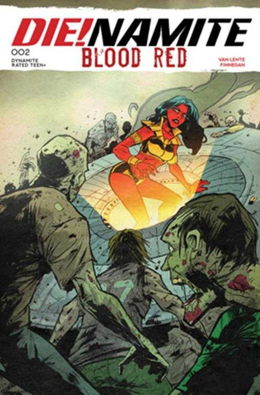 Die!Namite Blood Red #2 Cover C David Cousens Variant
