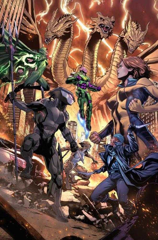 Justice League vs Godzilla vs Kong 2 #5 (Of 7) Cover C Lucas Meyer Card Stock Variant