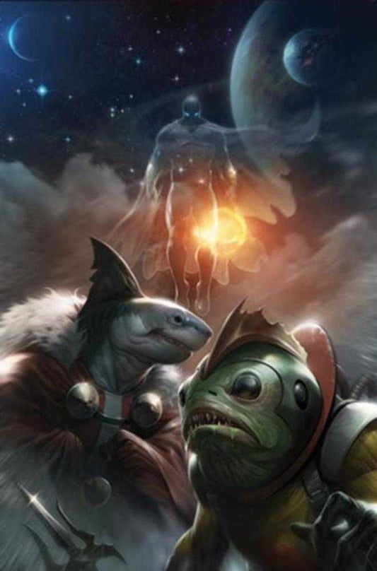 Space Ghost #5 Cover E Francesco Mattina Metal Full Art Variant