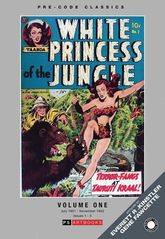Pre Code Classics White Princess Of Jungle Hardcover Volume 01