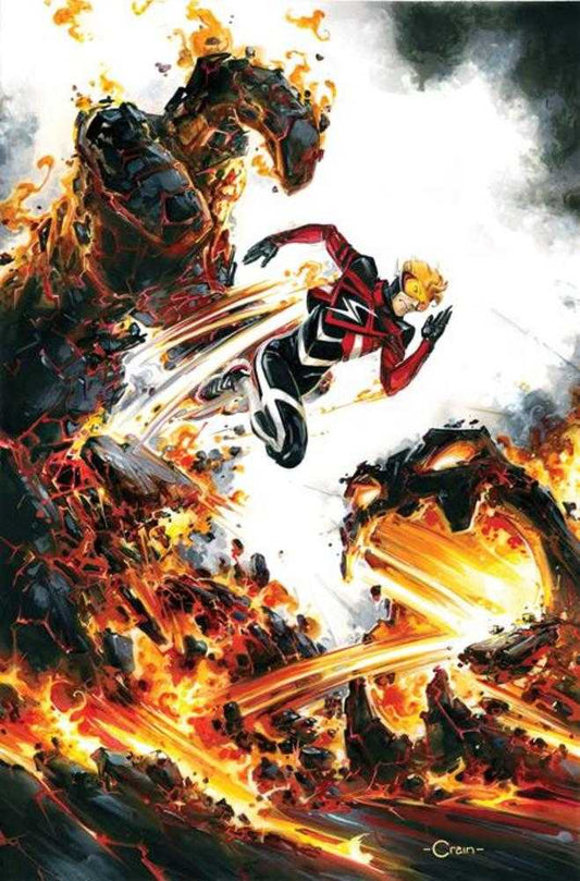 Absolute Flash #10 Cover C Clayton Crain Card Stock Variant