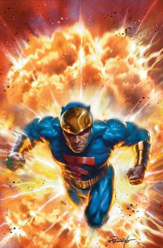 Blue Falcon & Dynomutt #4 Cover E Lucio Parrillo Metal Full Art Variant