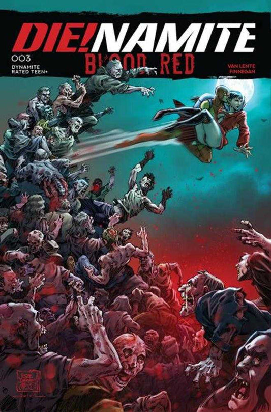Die!Namite Blood Red #3 Cover B Roberto Meli Variant