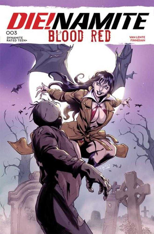 Die!Namite Blood Red #3 Cover C Emilio Pilliu Variant