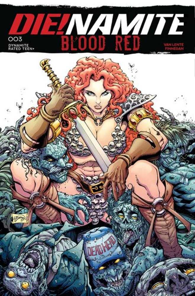 Die!Namite Blood Red #3 Cover D Will Robson Variant