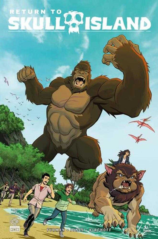 Return To Skull Island #1 4 Christopher Jones Pack Limited To 500 Copies Allocations May Occur