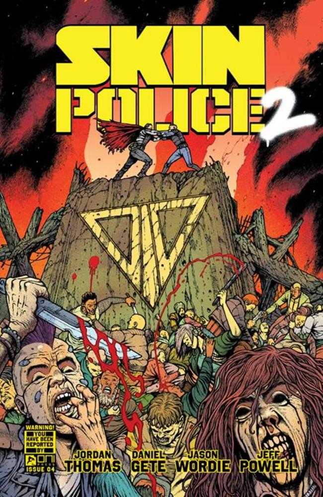 Skin Police 2 #4 (Of 4) Cover A Daniel Gete (Mature)