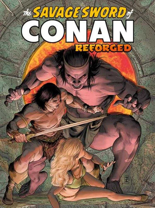 Savage Sword Of Conan Reforged #2 Cover C Patrick Zircher Foil Trade (Mature)