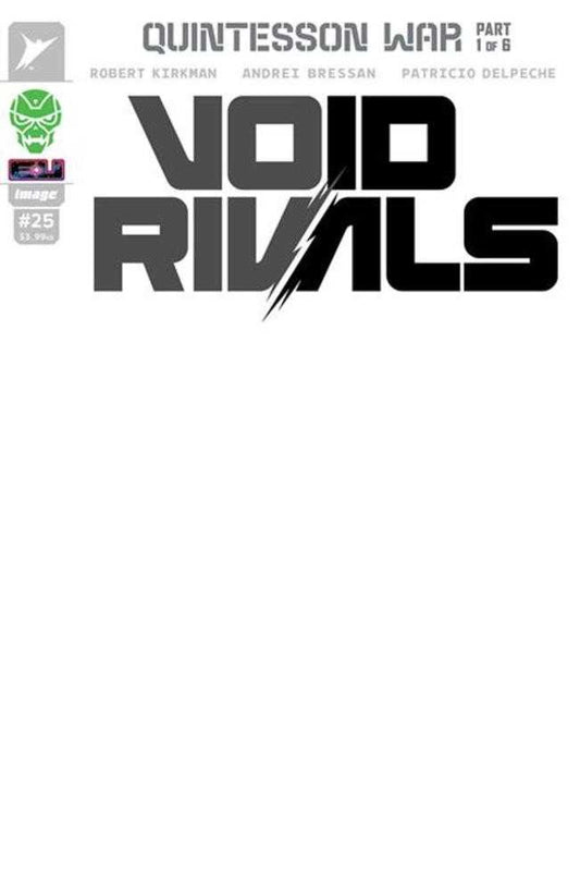 Void Rivals #25 Cover G Blank Sketch Variant