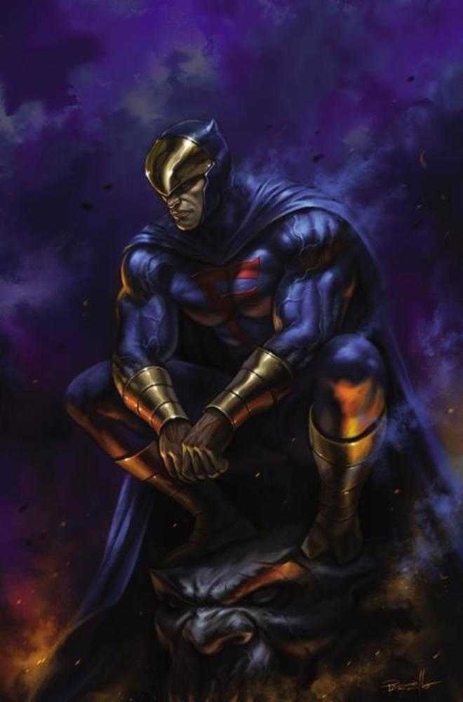 Blue Falcon & Dynomutt #5 Cover E Lucio Parrillo Metal Full Art Cover Variant