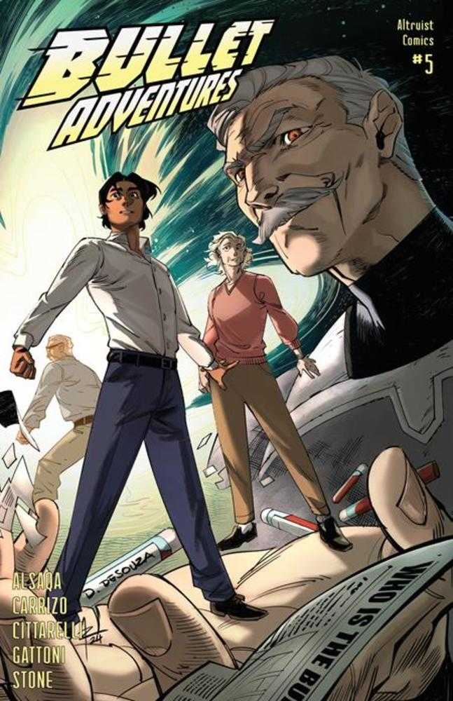 Bullet Adventures #5 Cover B Andre Risso Francesca Cittarelli Variant
