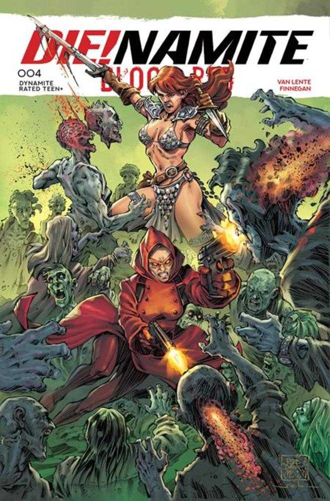 Dienamite Blood Red #4 Cover B Roberto Meli Variant