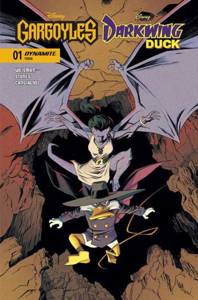 Gargoyles Darkwing Duck #1 Cover C Declan Shalvey Variant