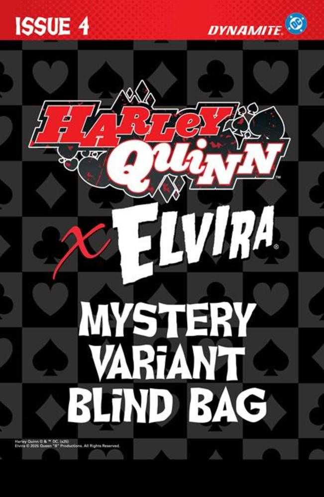 Harley Quinn X Elvira #4 Cover E Blind Bag Variant