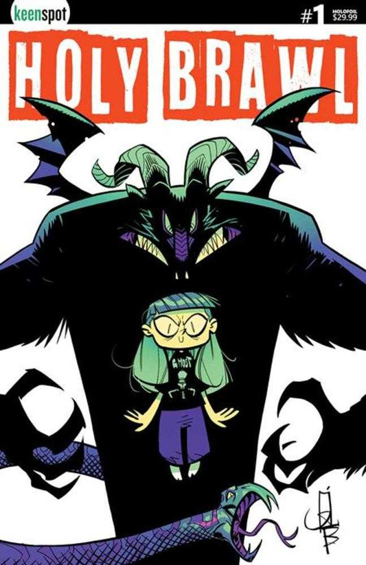 Holy Brawl #1 Cover C Athila Fabbio White Holofoil Variant