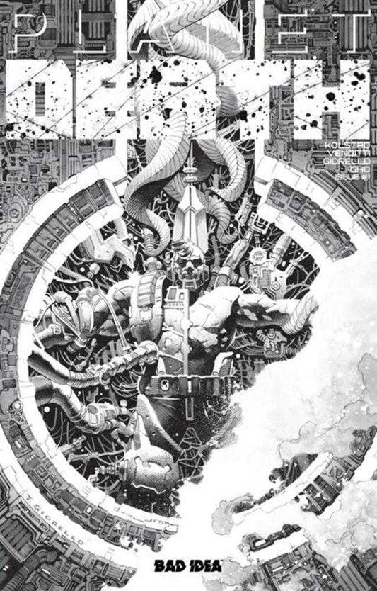 Planet Death Planet Sized Edition #1  Cover B Black & White Tomas Giorello Variant