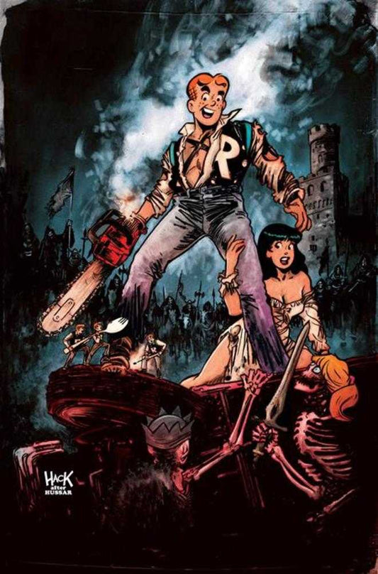 Archie X Army Of Darkness #1 Cover H Robert Hack Metal Full Art Cover Variant