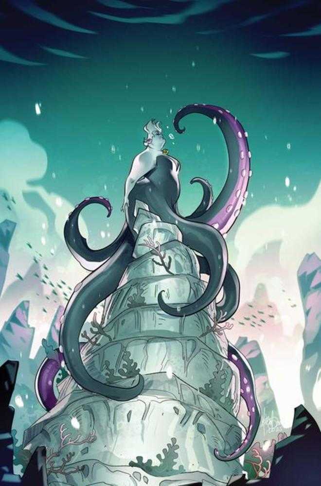 Disney Villains Ursula #1 Cover G Mirka Andolfo Metal Full Art Cover Variant