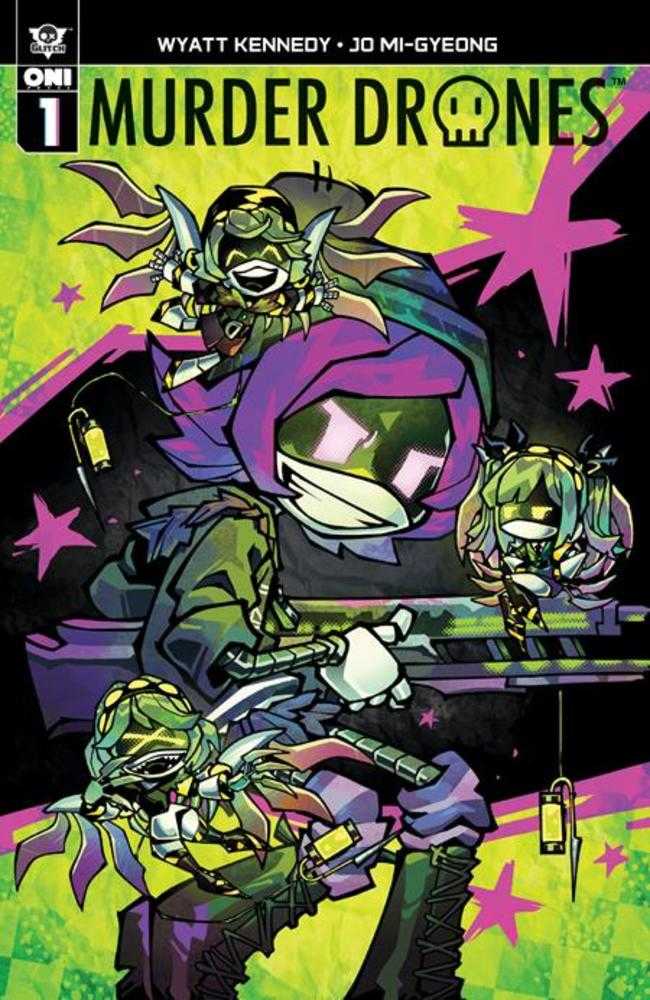 Murder Drones #1 (Of 6) Cover C Krooked Glasses Variant