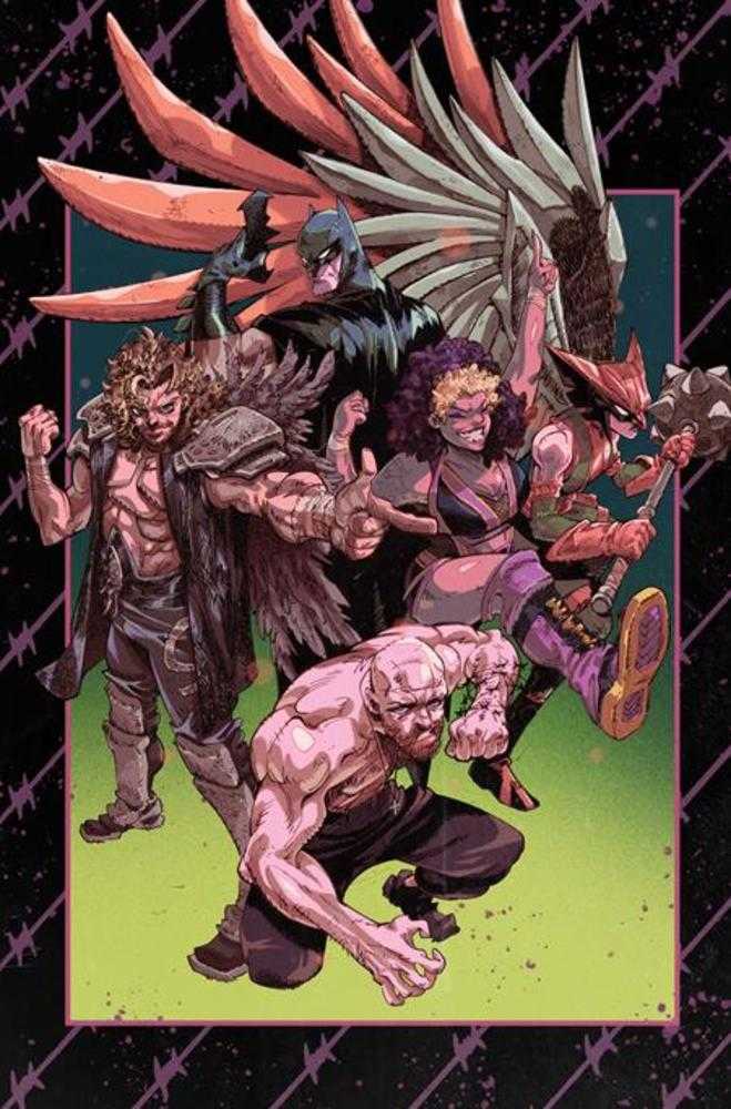 DC X Aew #2 (Of 2) Cover B Ricardo Lopez Ortiz Card Stock Variant