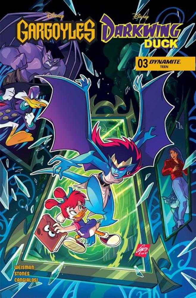 Gargoyles Darkwing Duck #3 Cover D Ciro Cangialosi Variant