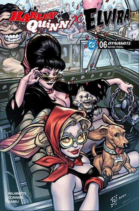 Harley Quinn X Elvira #6 Cover B Chad Hardin Variant