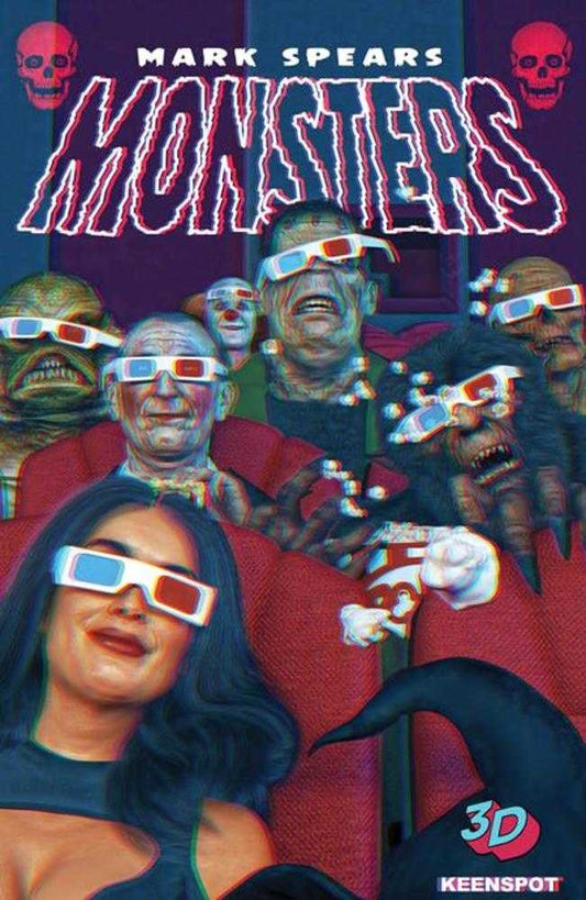 Mark Spears Monsters #9 Cover D Mark Spears Monsters Matinee 3 D Variant