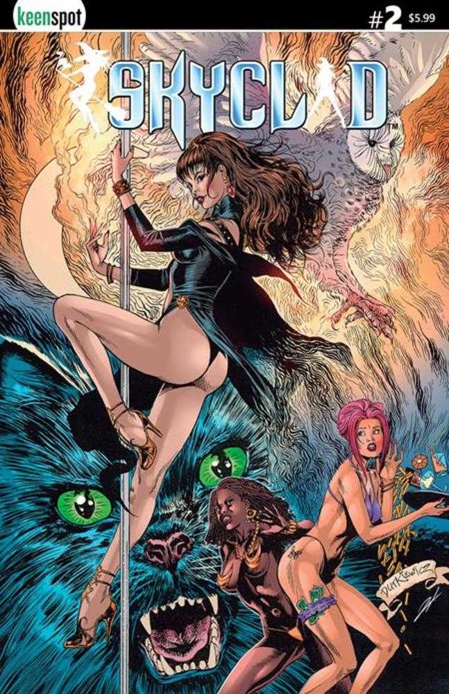 Skyclad #2 Cover A Michal Dutkiewicz Familiar Frenzy (Mature)