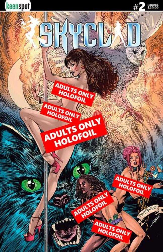 Skyclad #2 Cover D Michal Dutkiewicz Adults Only Holofoil Flip Variant (Mature)