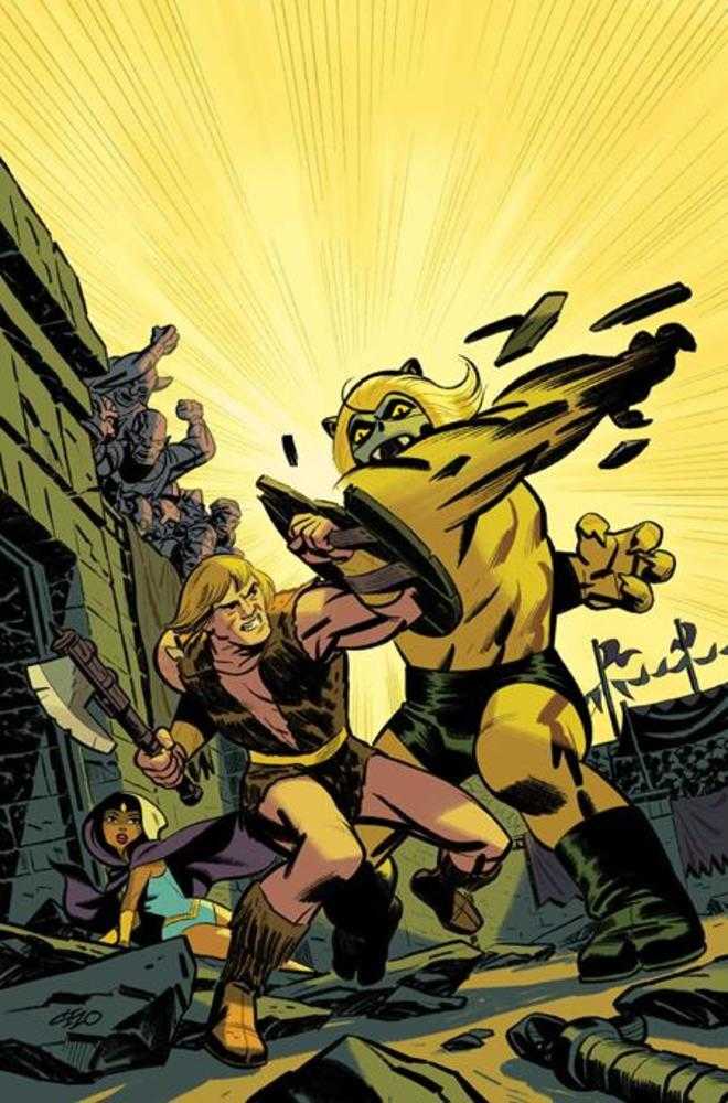 Thundarr The Barbarian #3 Cover E Michael Cho Metal Full Art Variant