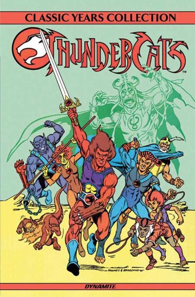 Thundercats Classic Years Collection Omnibus Hardcover Classic Cover Signed By Larry Kenney