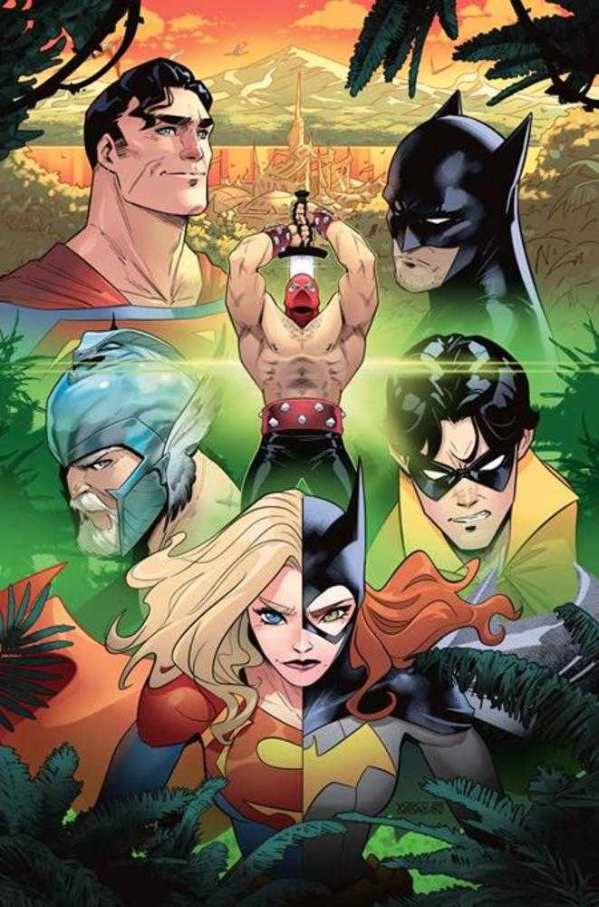 Batman Superman Worlds Finest #50 Cover H Vasco Georgiev Things To Come Card Stock Variant