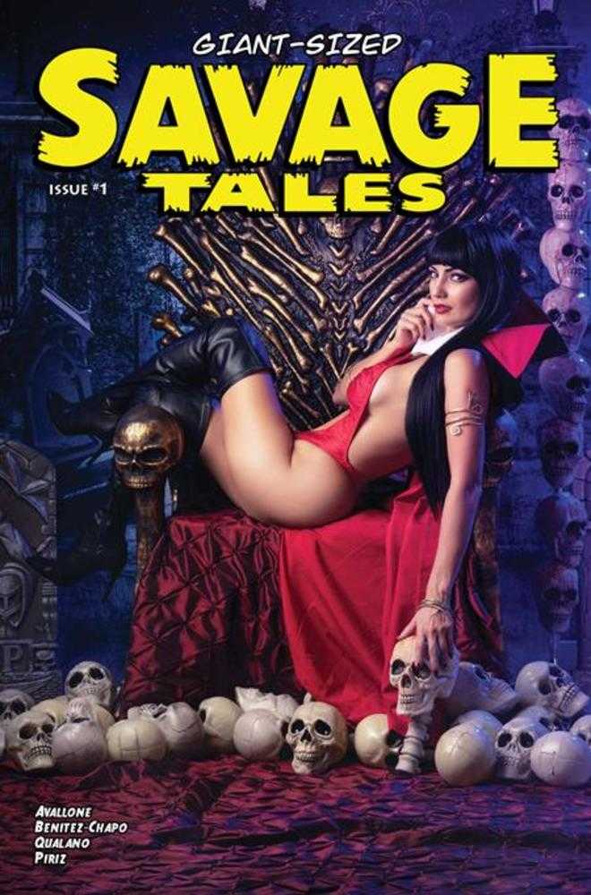 Giant Sized Savage Tales (One Shot) Cover D Ivy Cosplay Vampirella Variant