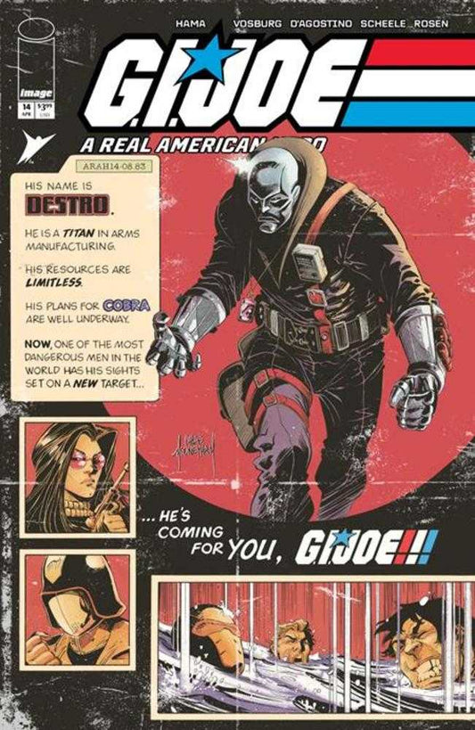 G.I. Joe A Real American Hero #14 Hama Files Edition Cover B Chris Mooneyham Variant